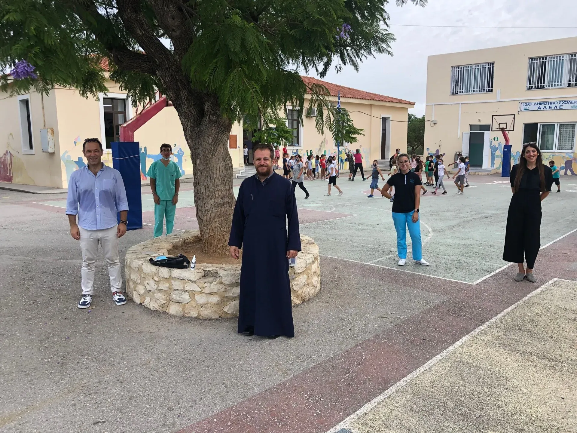 Donation to School — 1