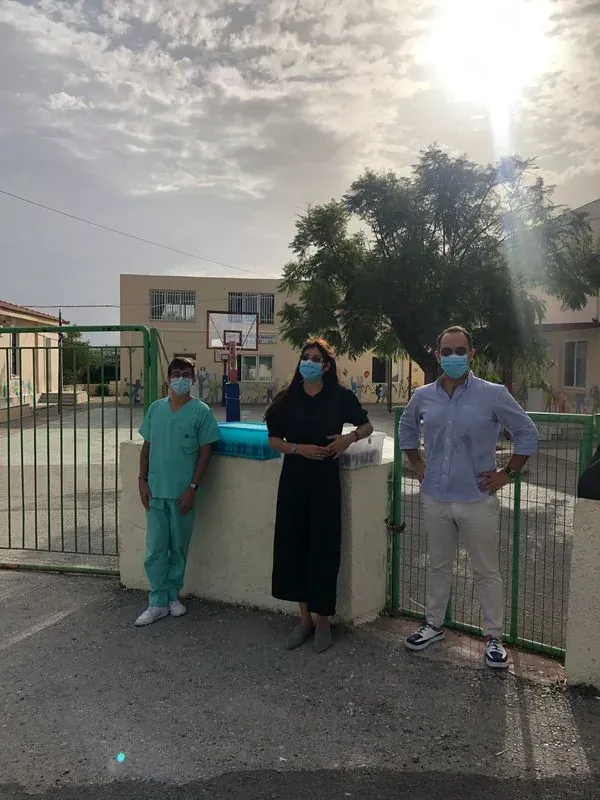 Donation to School — 3